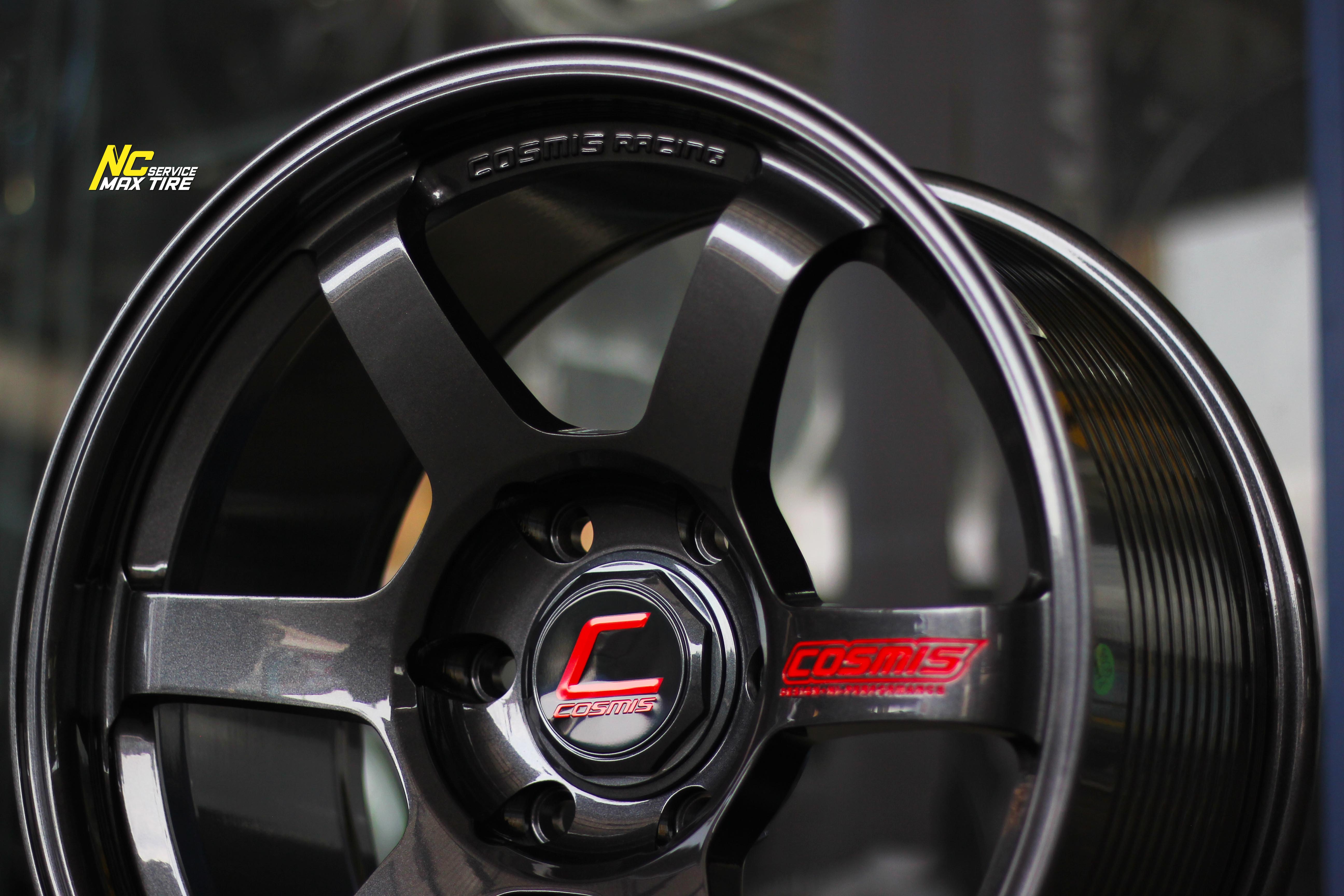 ล้อแม็กขอบ18 / Cosmis / RG-06SR / เทากันเงา / สำหรับรถกระบะ / 18×9.0 6H139.7 ET0 / SUV PPV / NC