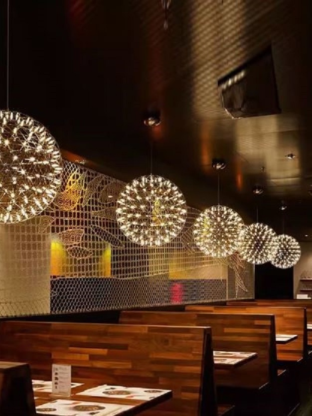 CT203A209 SOTMIA โคมไฟโมเดิร์น โคมไฟเพดานสูง Lighting ตกแต่งร้านอาหาร