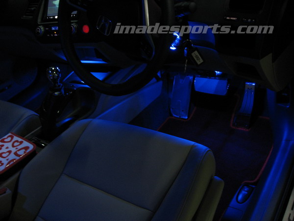 ไฟ LED ใต้คอนโซล (iluminated Foot-light)