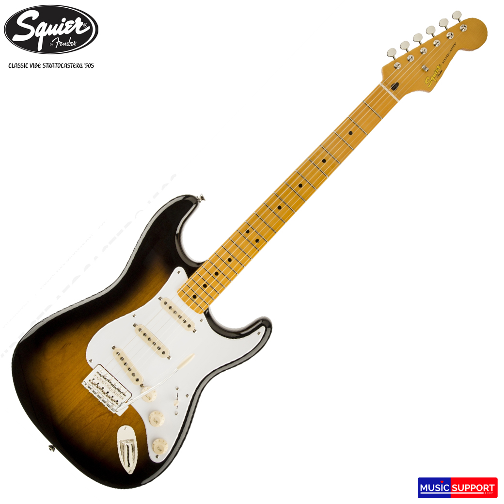 กีตาร์ไฟฟ้า Squier classic vibe strat 50's