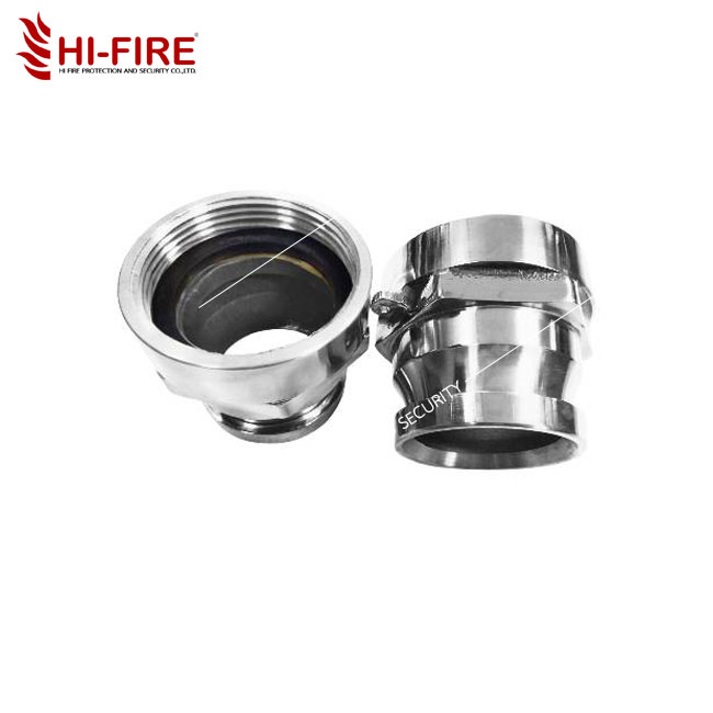 ข้อต่อสวมเร็วดับเพลิงตัวผู้ อลูมิเนียม เกลียวใน ยี่ห้อ Hi-Fire