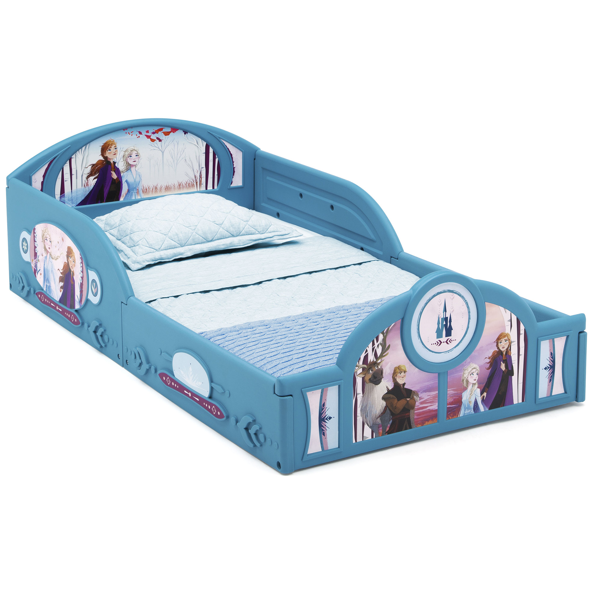 Delta Children Disney Frozen II Plastic Sleep and Play Toddler