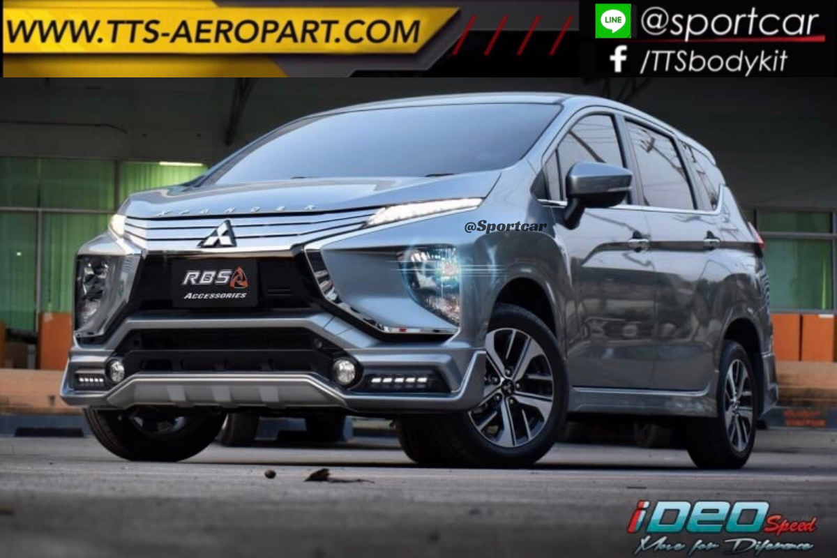 ชุดแต่ง Xpander ทรง IDEO - สเกิร์ตรอบคัน Xpander แต่งสวย, ของแต่ง Xpander, Xpander แต่ง VIP, Xpander GT แต่ง สำเนา