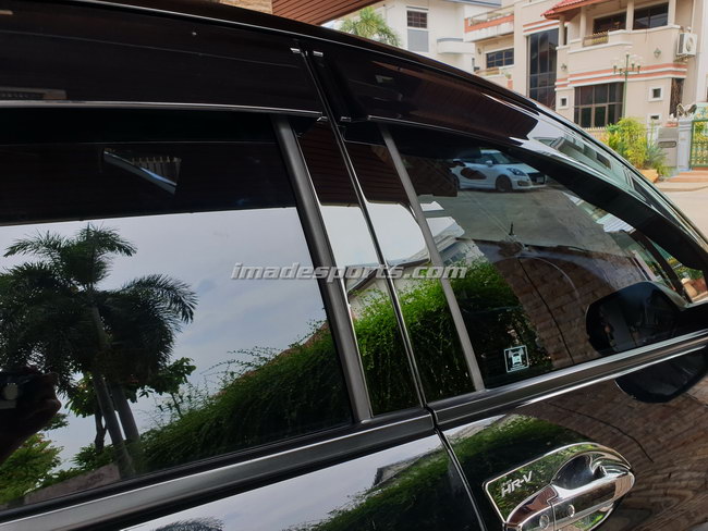 เสาประตู HRV Black Titanium