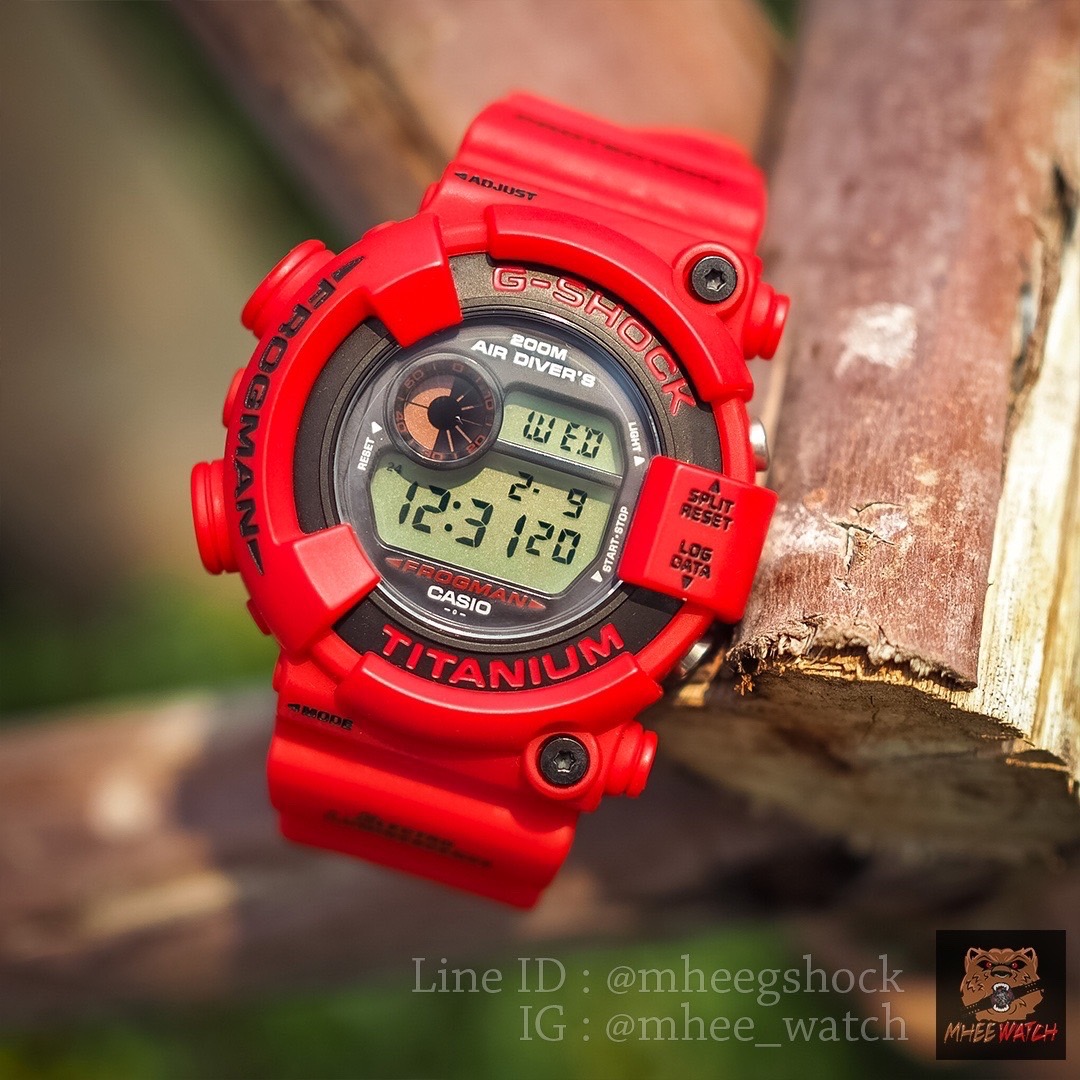 Frogman Limited2000 Men in Red Limitedที่ออกมาปี2000และผลิตแค่2000เรือน Made in Japan มือ1 หายากมาก