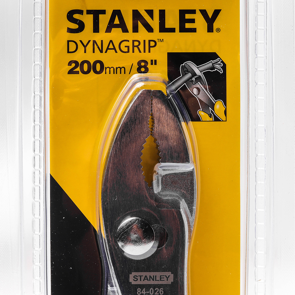 84-026 คีมปากขยาย DYNAGRIP 8" STANLEY