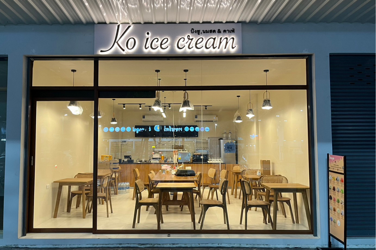 เคาน์เตอร์ร้าน Ice cream เคาน์เตอร์ร้านไอศครีม เคาน์เตอร์ร้านกาแฟ