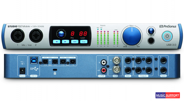 ซาวร์ดการ์ดPreSonus Studio 192 Mobile