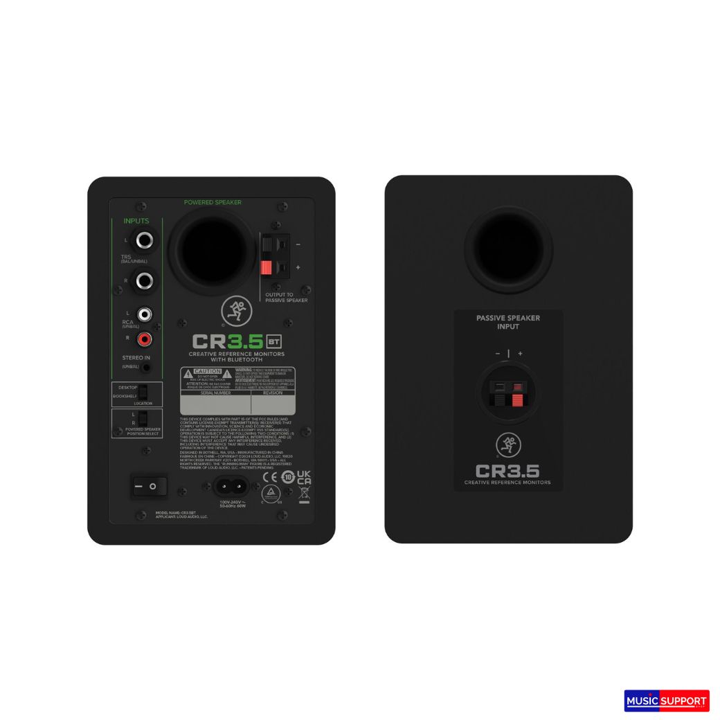 ลำโพงมอนิเตอร์ Mackie CR series CR3.5BT