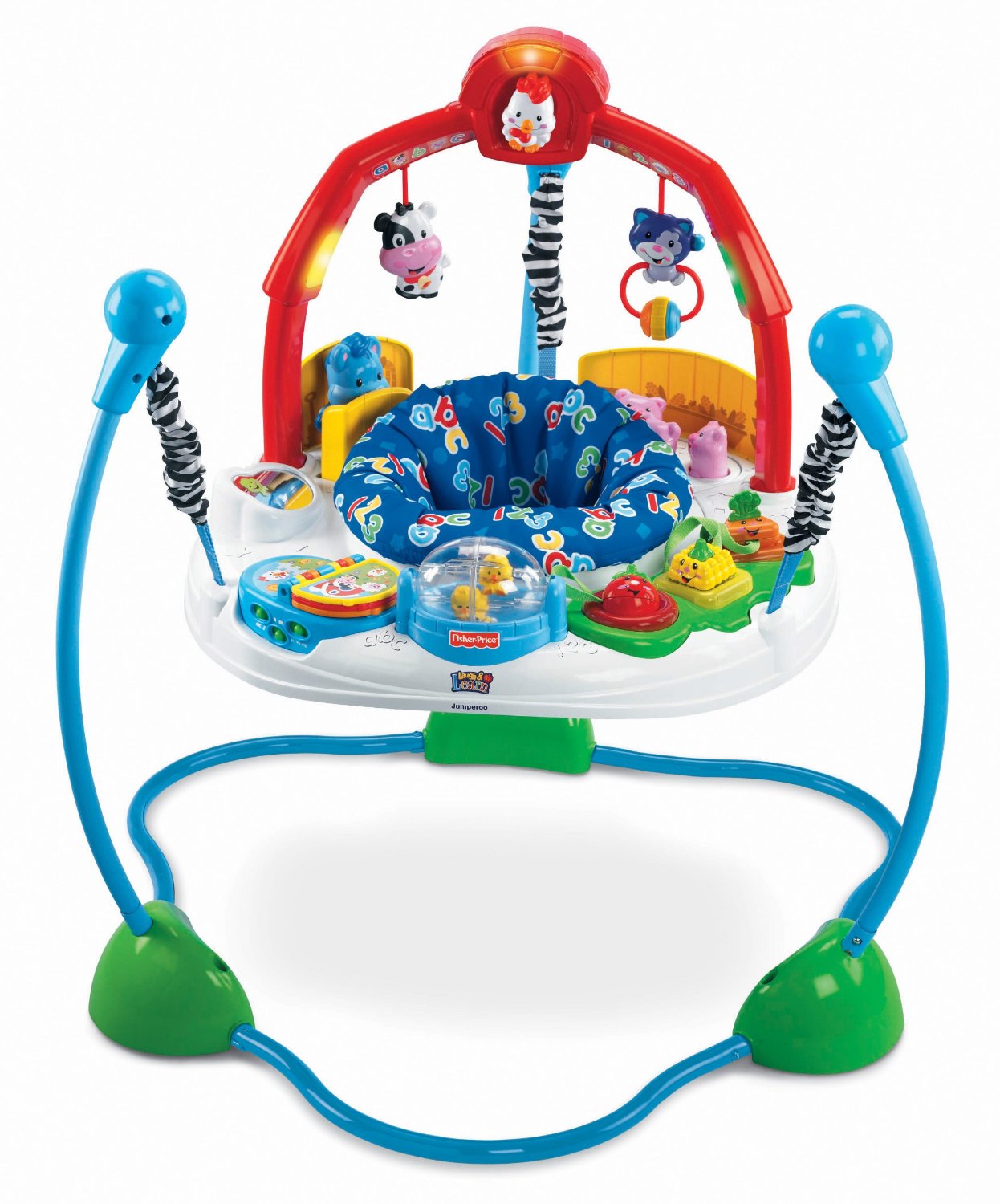 Fisher Price Laugh and Learn Jumperoo จั๊มเปอร์ของเล่นกระโดด รุ่นของเล่นเยอะ (สินค้าขายดี)