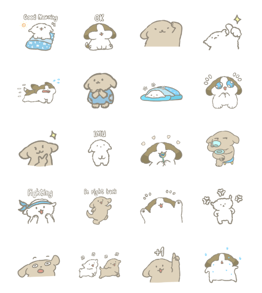 ขายสติกเกอร์ไลน์ ฟลูฟฟี่บ็อกเซส