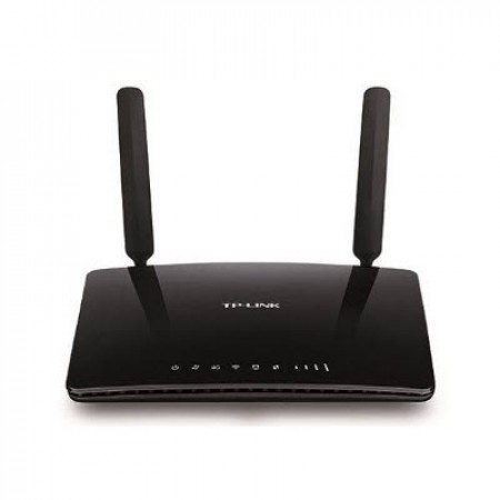 tp-link ARCHER MR200-V5 AC750 Wireless Dual Band 4G LTE Router, Build-In 150Mbps 4G LTE Modem, 433 Mbps at 5 GHz + 300 Mbps at 2.4 GHz, 4G Cat4 150/50 Mbps