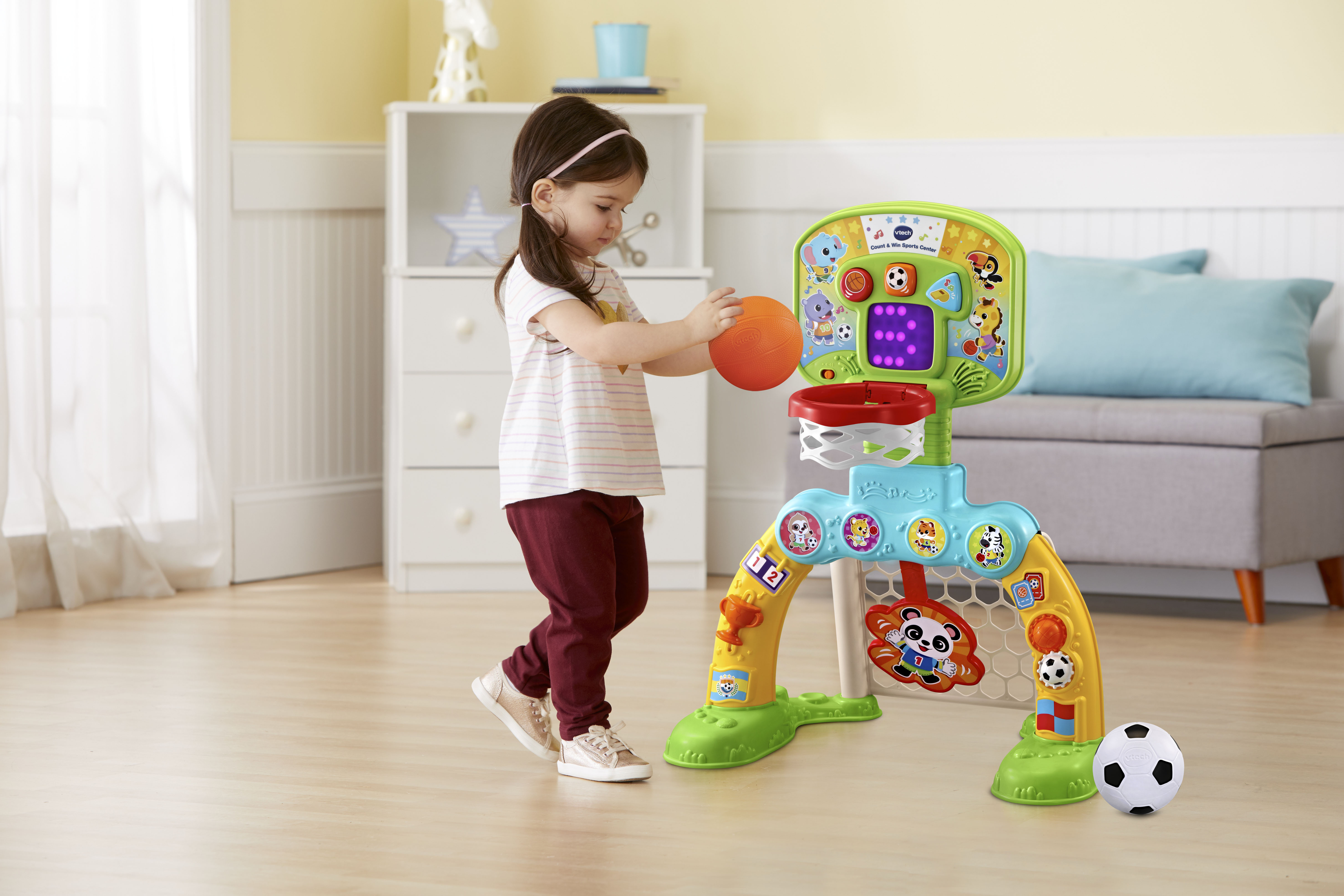 VTech Count & Win Sports Center โกลฟุตบอลพร้อมแป้นบาส
