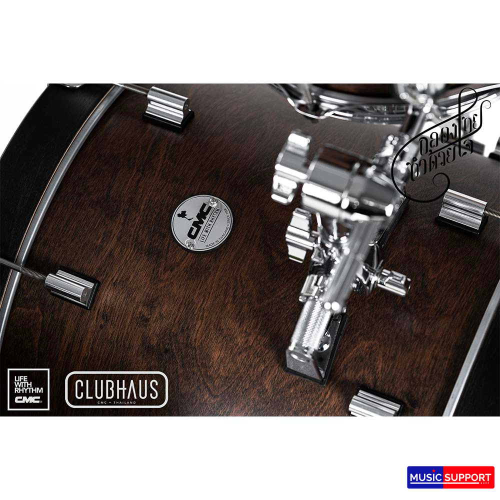 กลองชุด CMC Clubhaus [ไม้ Poplar + ไม้ยางพารา]