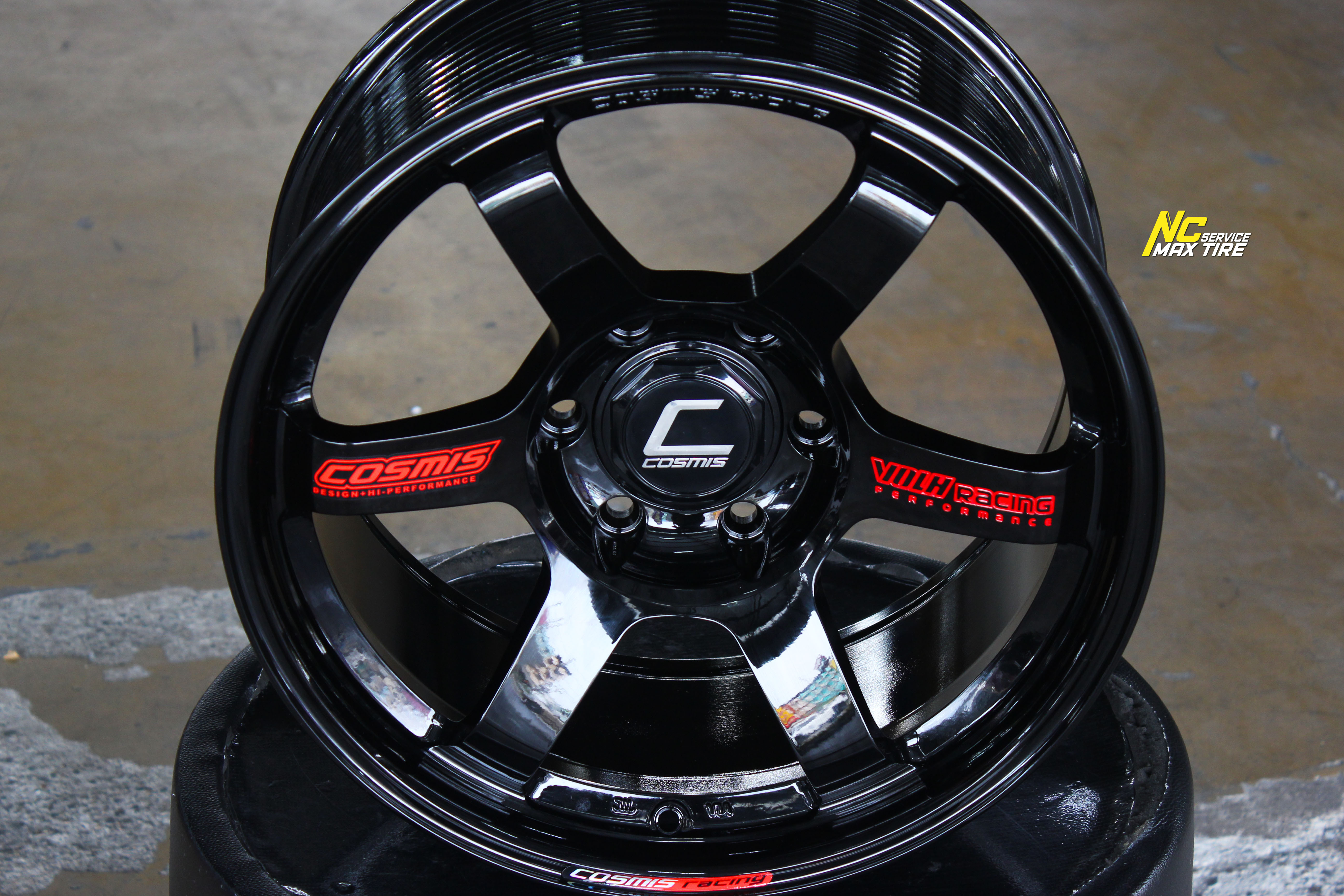 ล้อแม็กขอบ18 / Cosmis / RG-06SR / ล้อแม็กสีดำพิเศษ / DEEP BLACK / ล้อแม็กสำหรับรถกระบะ / SUV / PPV / ล้อแม็กสวยๆ / NC