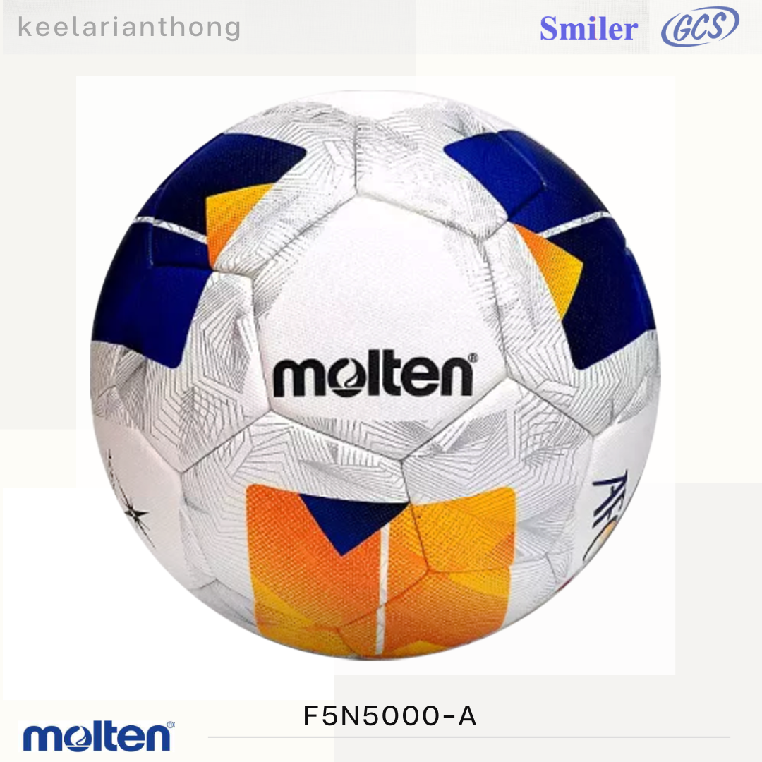 molten F5N5000 ฟุตบอลหนังเย็บ มอลเทน AFC Official Match Ball