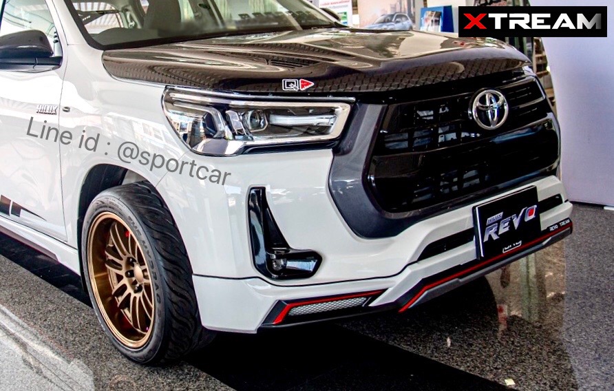 ชุดแต่ง Toyota Revo 2020 2019 X-TREAM Sport, รีโว่ รุ่นตัวเตี้ย สเกิร์ตรอบคัน Toyota Revo แต่งสวย byแต่งรถTTS
