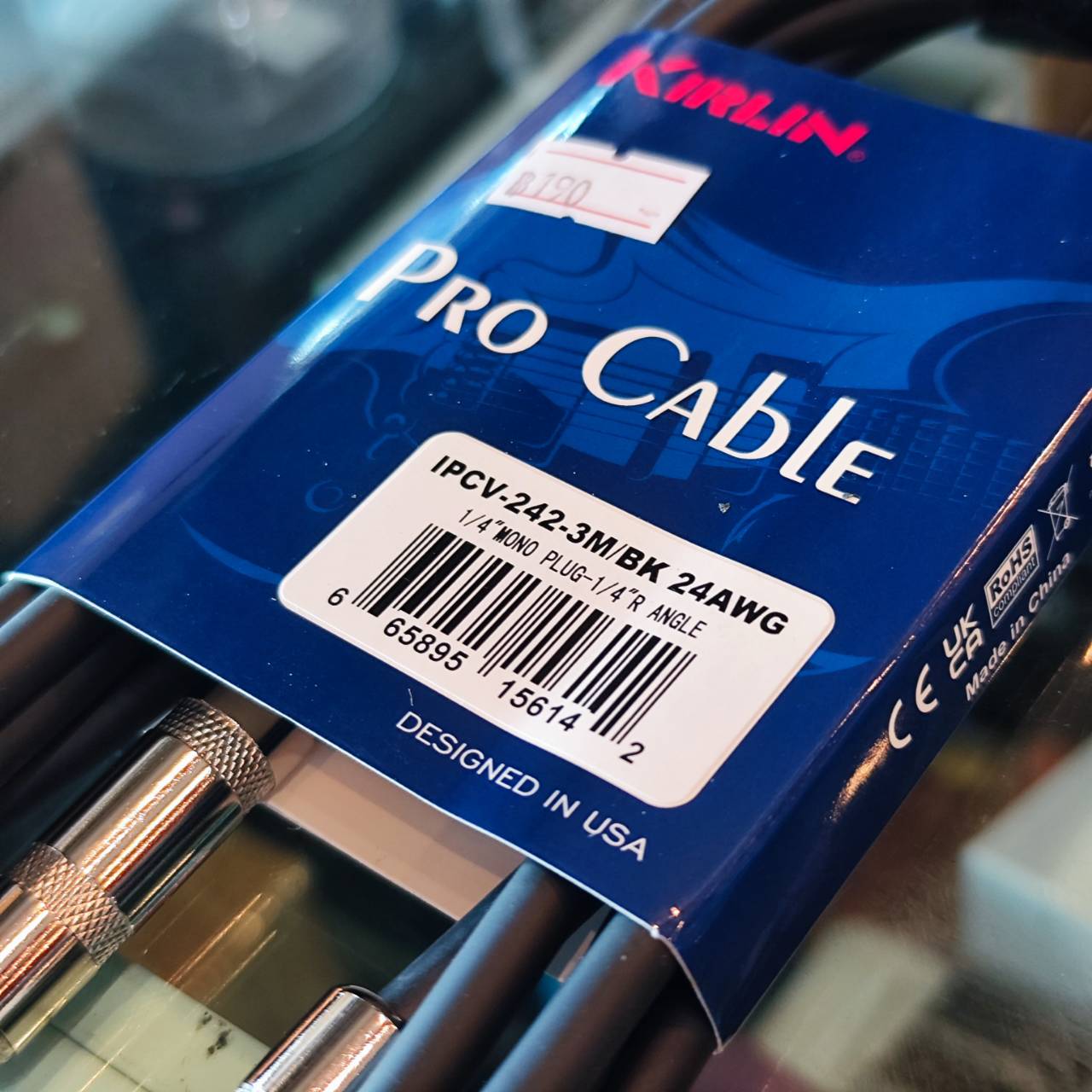 สายสัญญาณ IPCV-242 3M สายแจ๊ค Kirlin Cable 3m / 6m