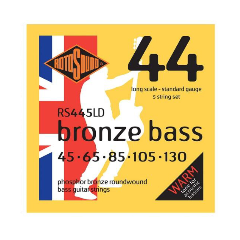 สายกีตาร์เบส RotoSound Bronze Bass 44