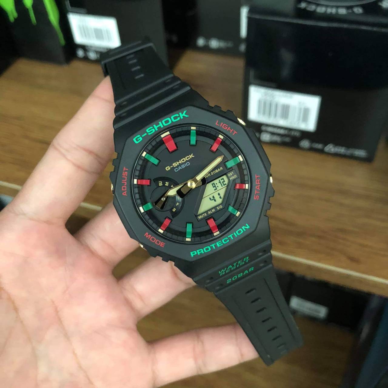 Ga-2100 Carbon Core Guard สีกุชชี่