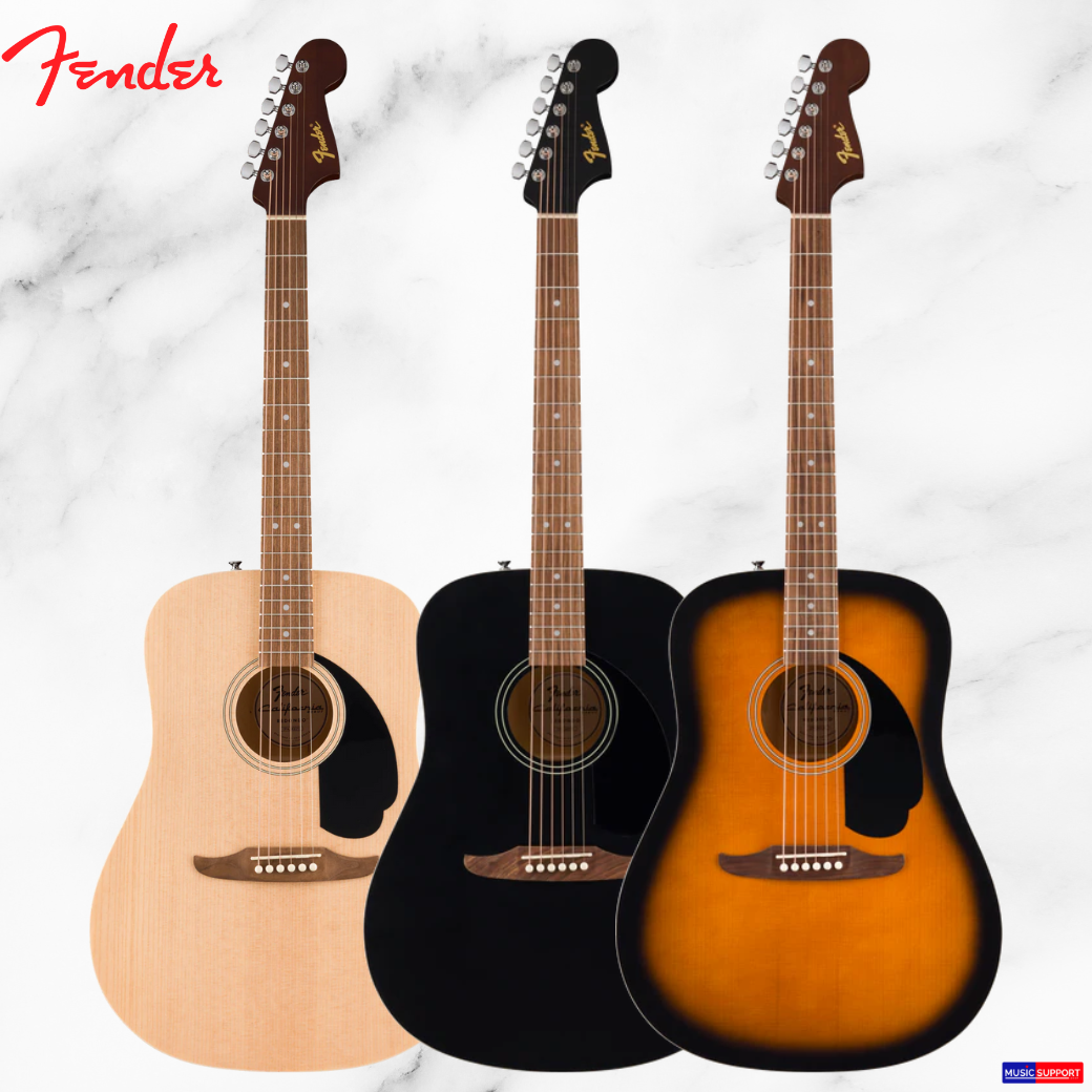 กีตาร์โปร่งไฟฟ้า Fender California Debut Redondo