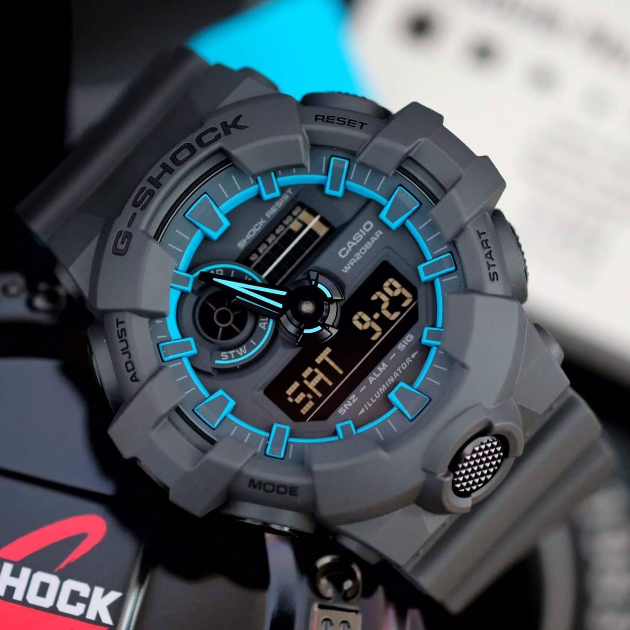 G-Shock รุ่น GA-700SE-1A2DR Tronฟ้า