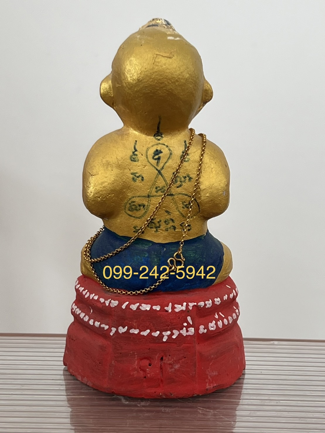 กุมารทอง หลวงพ่อแย้ม วัดสามง่าม จ.นครปฐม ฐานกระต่าย มีลาภ