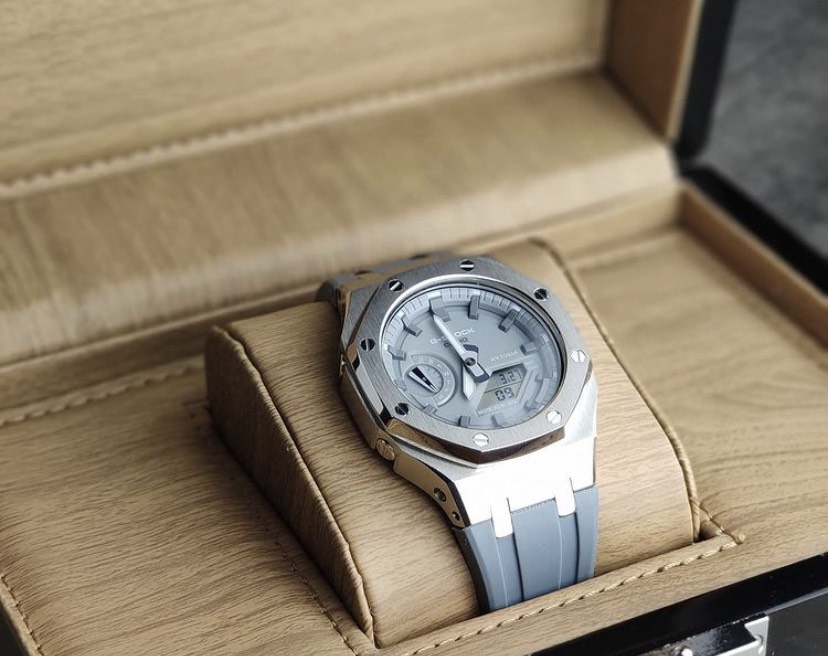 G-shock AP Rubber Stainless Grey Gen3 ตัวใหม่ล่าสุด