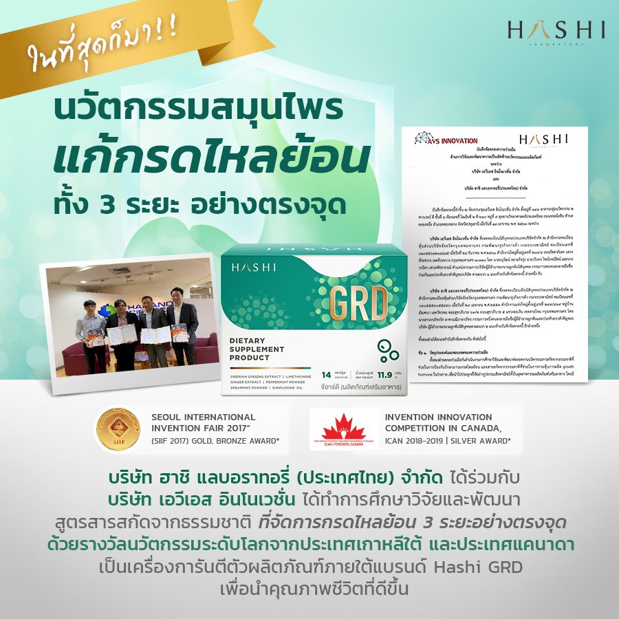 GRD ดูแลกรดไหลย้อนตรงจุดและฟื้นฟูชุดสุดคุ้ม (10 กล่อง )