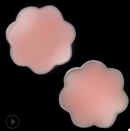 ซิลิโคนปิดจุก กาวแน่น ถนอมผิว กันน้ำ กันเหงื่อ ขนาด 6.5 และ 8 มี 2 แบบ 4 สี