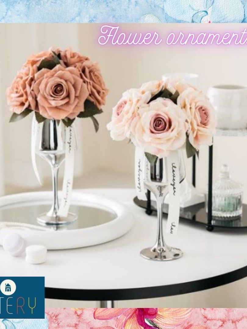 CT210E046 DECHOME Flower ornaments แจกันดอกไม้ ตกแต่งบ้าน ตกแต่งโรงแรม