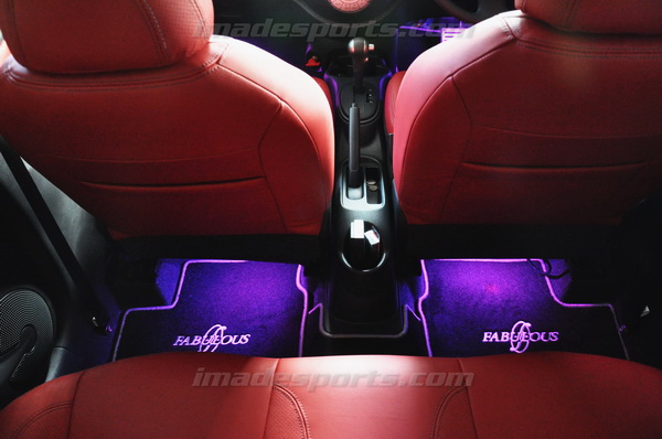 ไฟ LED ใต้คอนโซล (iluminated Foot-light)