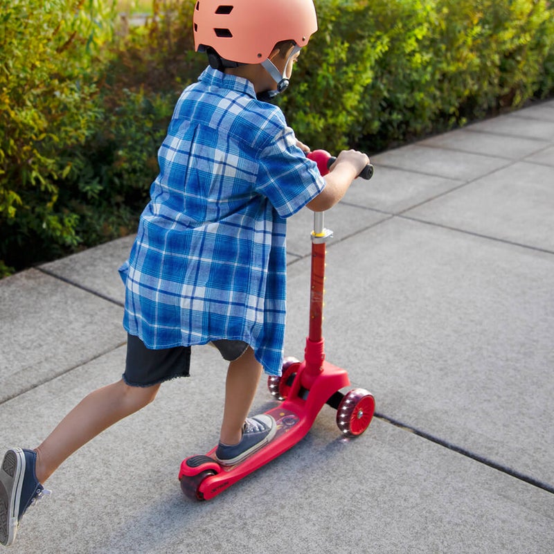 Jetson Disney Cars 3 Wheel Kick Scooter สกู๊ตเตอร์เด็ก 3 ล้อมีไฟ ลายดิสนีย์คาร์