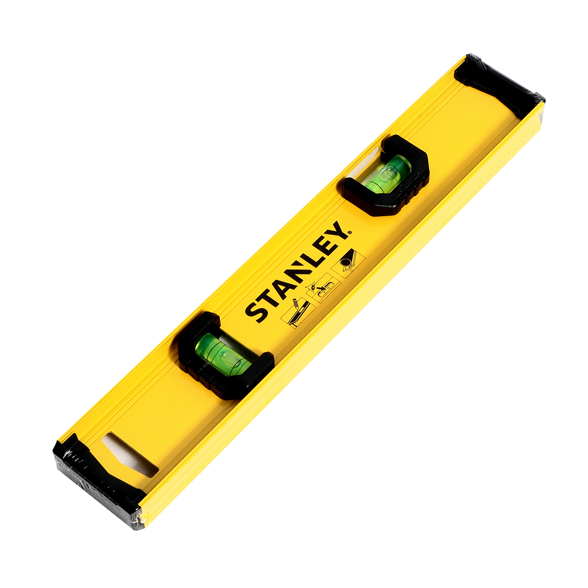 STANLEY ระดับน้ำ I-BEAM อลูมีเนียม 2 ลูกน้ำ ขนาด 12 นิ้ว รุ่น 42-072 (สแตนเล่ย์)