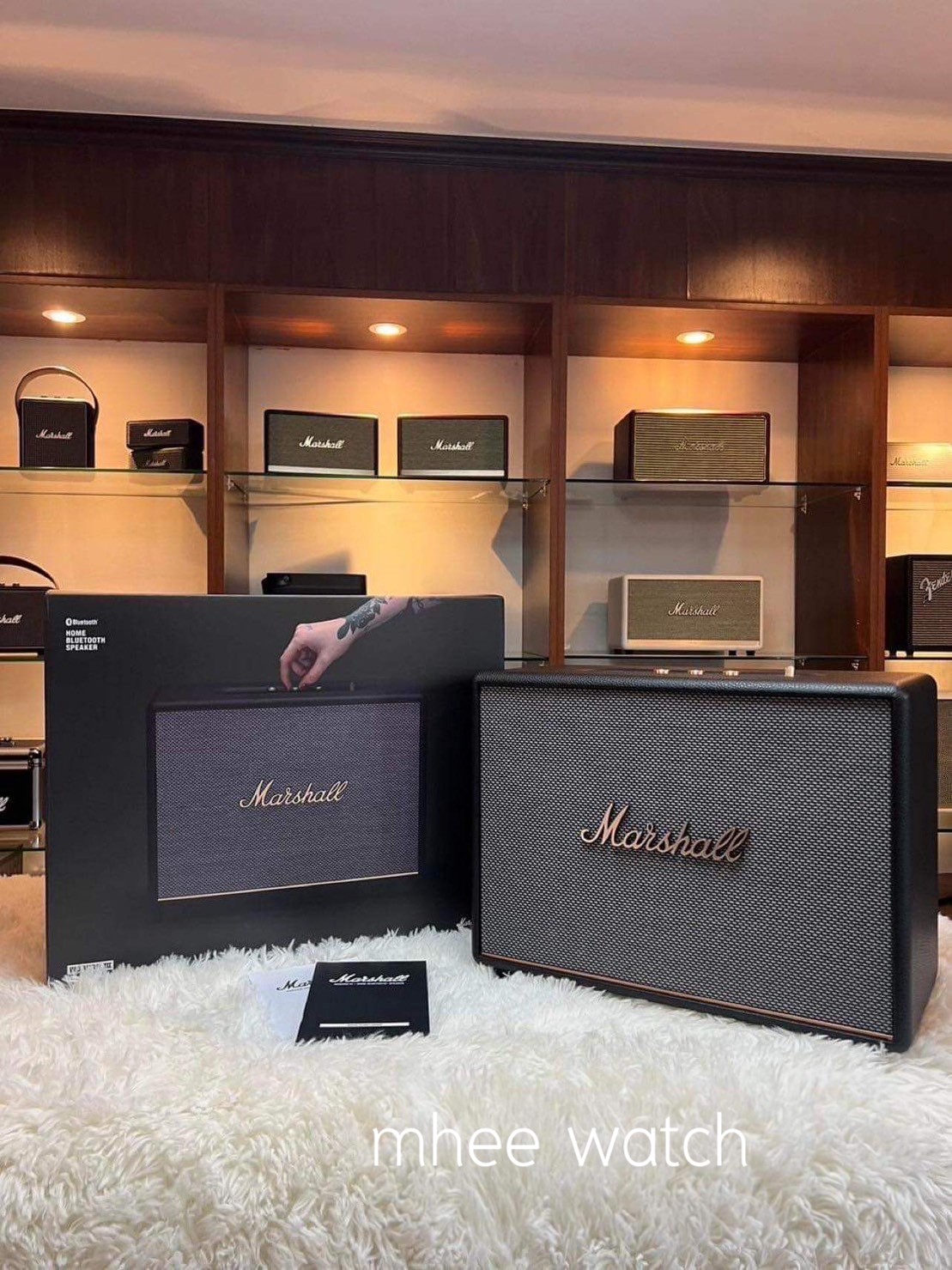 ลำโพงบลูทูธ Marshall Woburn III Black New Arrivals รุ่นใหม่ 150Watts เทคโนโลยีล้ำเสียงดีกว่าเดิม ของแท้ล้าน%