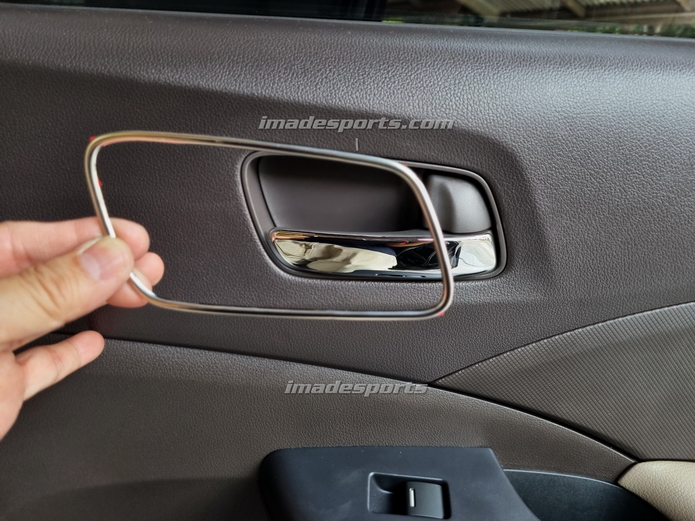 กรอบมือจับประตู VIP ด้านใน 4 ชิ้น CRV G4 2013-2017