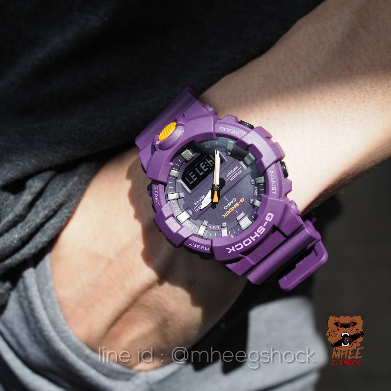 G-Shock ม่วงมังคุด รุ่น GA-800SC-6A ของแท้ ประกันศูนย์ Rare Item
