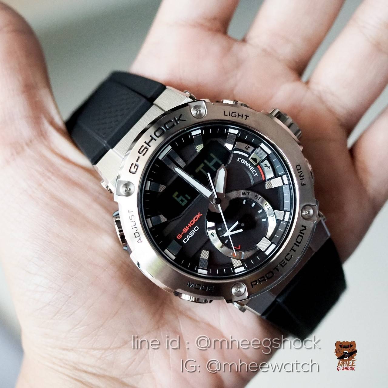 นาฬิกา G-Shock G-Steel รุ่น GST-B200-1 ของแท้ ประกันศูนย์ CMG