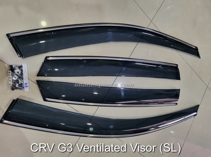 กันสาด CRV Modulo Style 2007-2012
