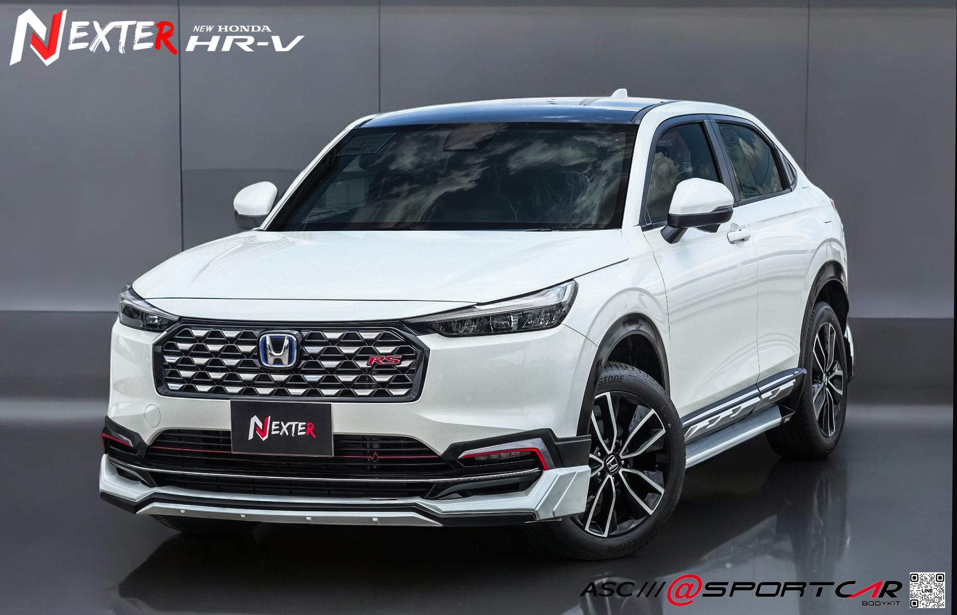 ชุดแต่ง HRV 2024 2025 ทรง NEXTER, HRV แต่งสวย, สเกิร์ตรอบคัน HRV, ของแต่ง HRV ท่อคู่, HRV แต่ง Sport Style, สปอยเลอร์ HRV