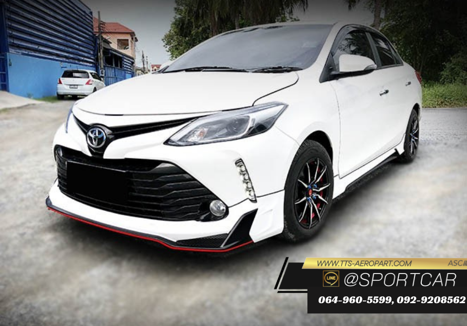 ชุดแต่ง Vios 2022 2020 2019 2018 2017 ทรง D68 - สเกิร์ต Vios, สปอยเลอร์ Vios, วีออสแต่ง, วีออสแต่งVIP, Vios แต่งซิ่ง, Vios แต่งสวย, Vios Gen1 แต่ง, Vios Gen2 แต่ง