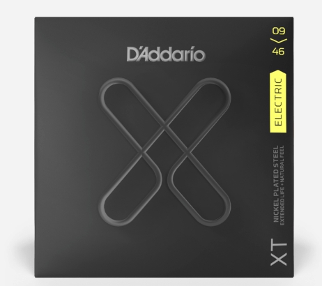 สายกีตาร์ไฟฟ้าเคลือบกันสนิม D'addario XTE Electric Guitar Strings