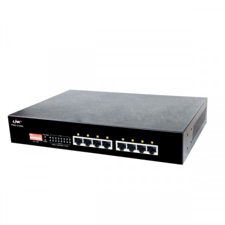 Link PSG-3108A Switch PoE 8-Port GIGABIT Ethernet PoE Switch (AC 140W), 8 GE (PoE)