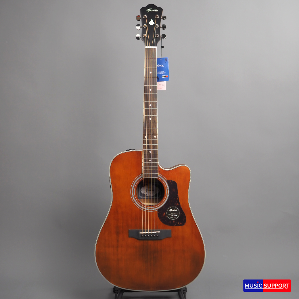 Mantic AG10SCE กีตาร์โปร่งไฟฟ้าไม้หน้าแท้ TOP SOLID