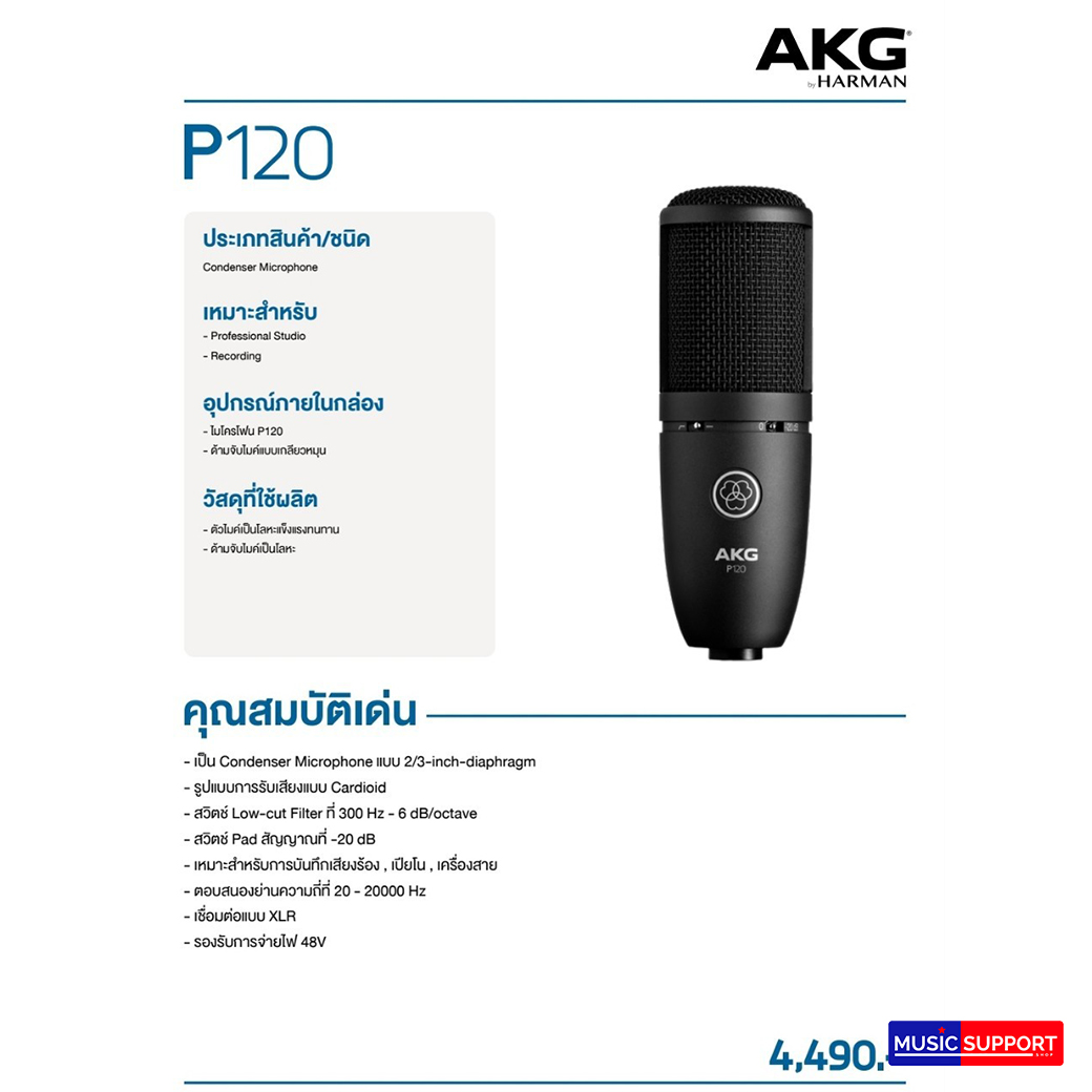 AKG P120 (Condencer Microphone)
