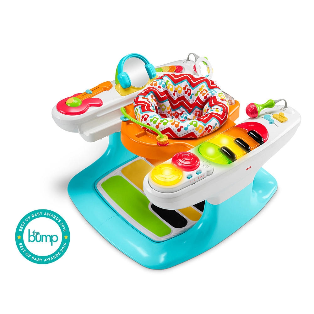 Fisher Price 4-in-1 Step n Play Piano โต๊ะกิจกรรมและเก้าอี้หัดเดินรุ่นใหม่ สีสรรสดใส ส่งฟรี