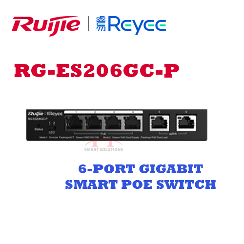 6-Port Gigabit Smart POE Switch