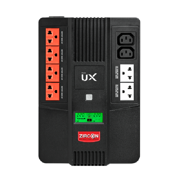 ZIRCON UX 1000VA/550W ZIRCON UPS UX 1000VA/550W