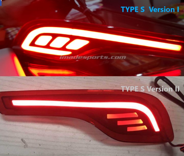 ไฟทับทิมกันชนหลัง TYPE S ของ CRV G5 2017-2019