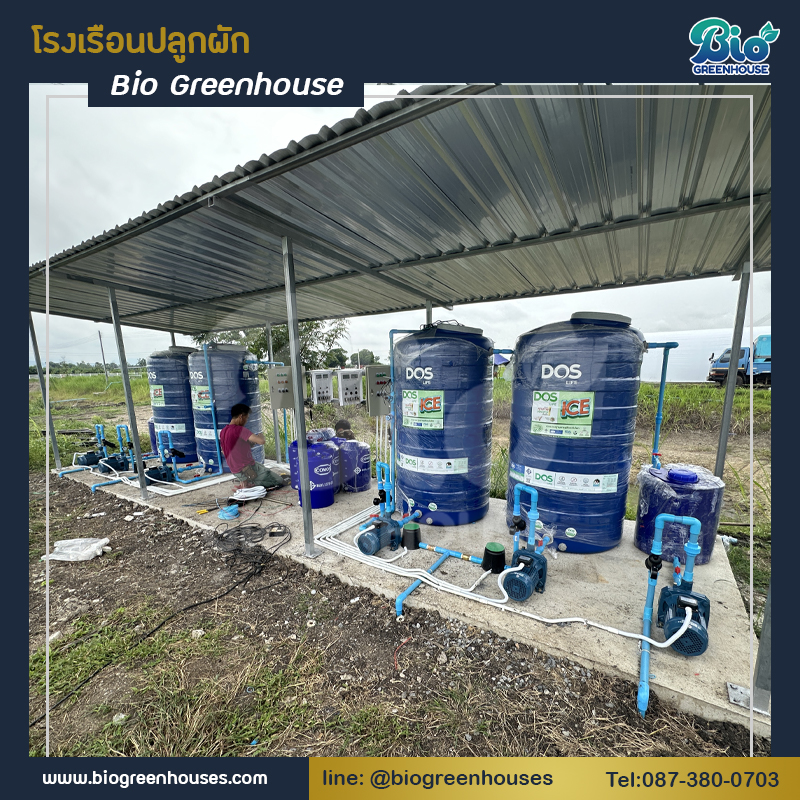 โรงเรือนจั่ว2ชั้น 6x20x4.5 ม. 2 หลัง จ.ลพบุรี